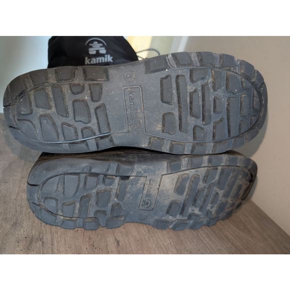 Kamik Black Northpole Snow Boots Size 6 boys - Picture 5 of 5